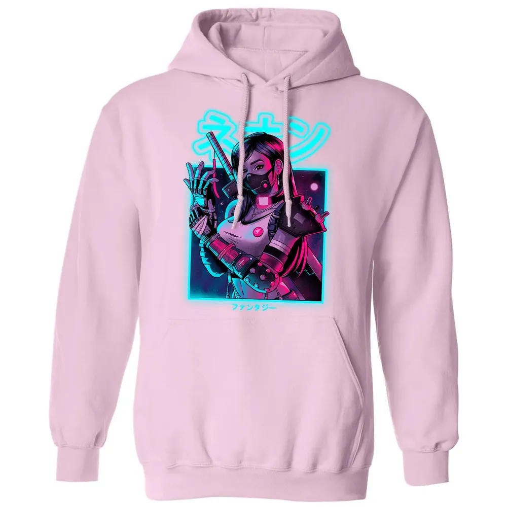 Neon Fantasy Classic Unisex Hoodie - 3