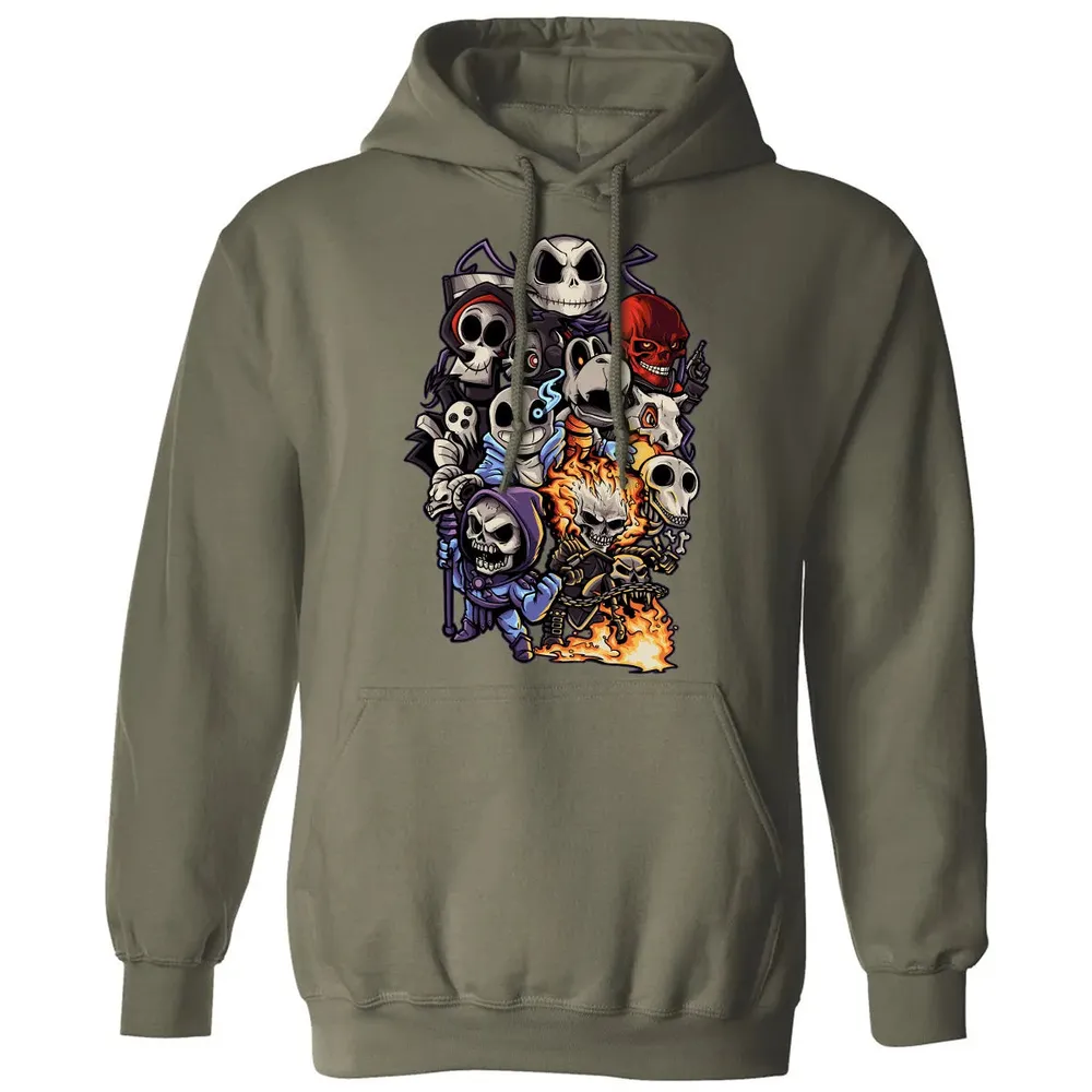 Skull Party Classic Unisex Hoodie - 4