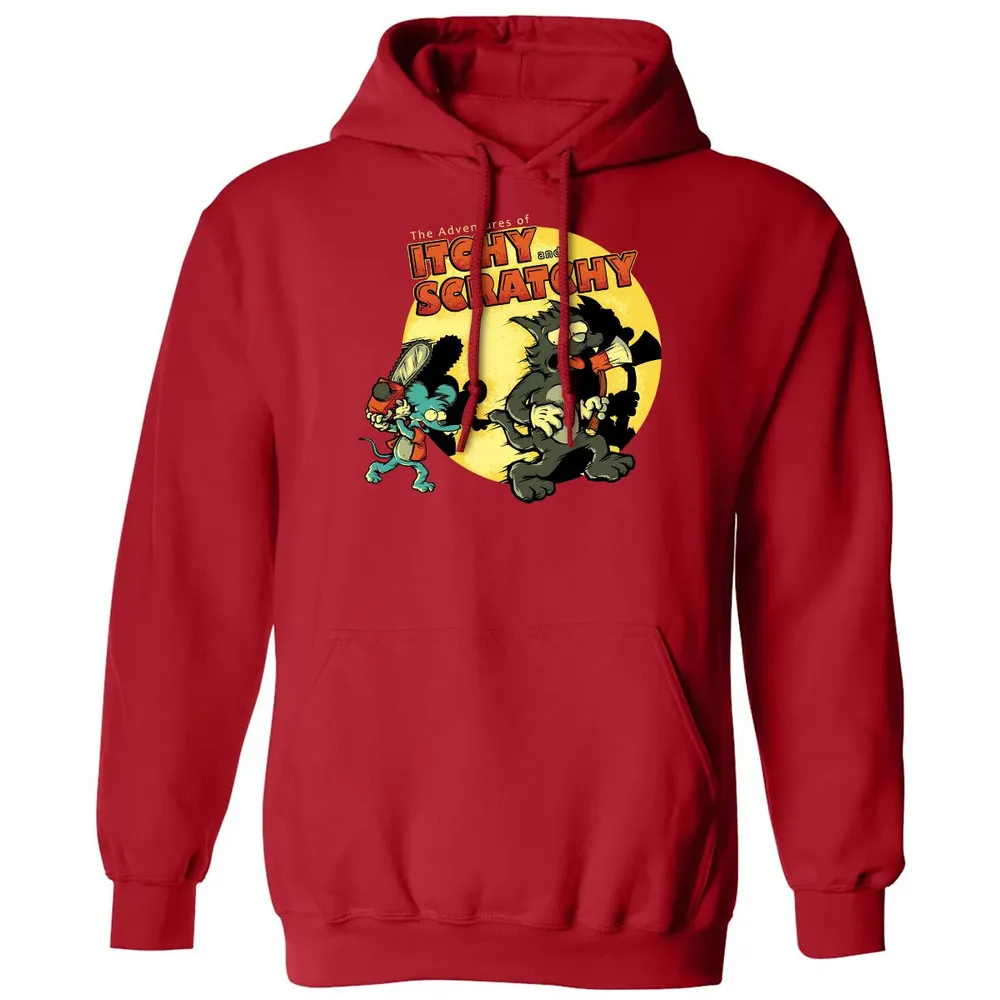 Adventures Of Itchy and Scratchy Classic Unisex Hoodie - 5