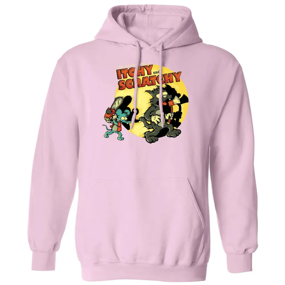 Adventures Of Itchy and Scratchy Classic Unisex Hoodie - 3