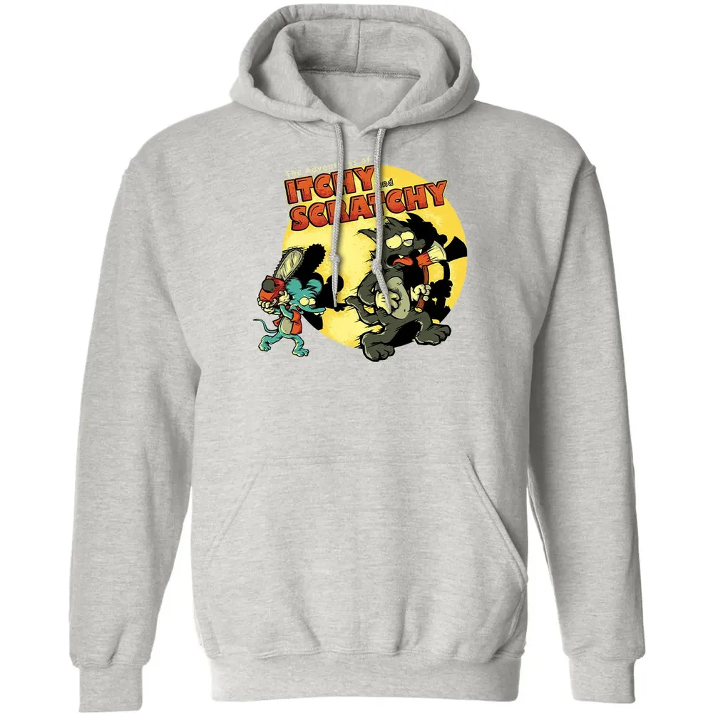 Adventures Of Itchy and Scratchy Classic Unisex Hoodie - 8