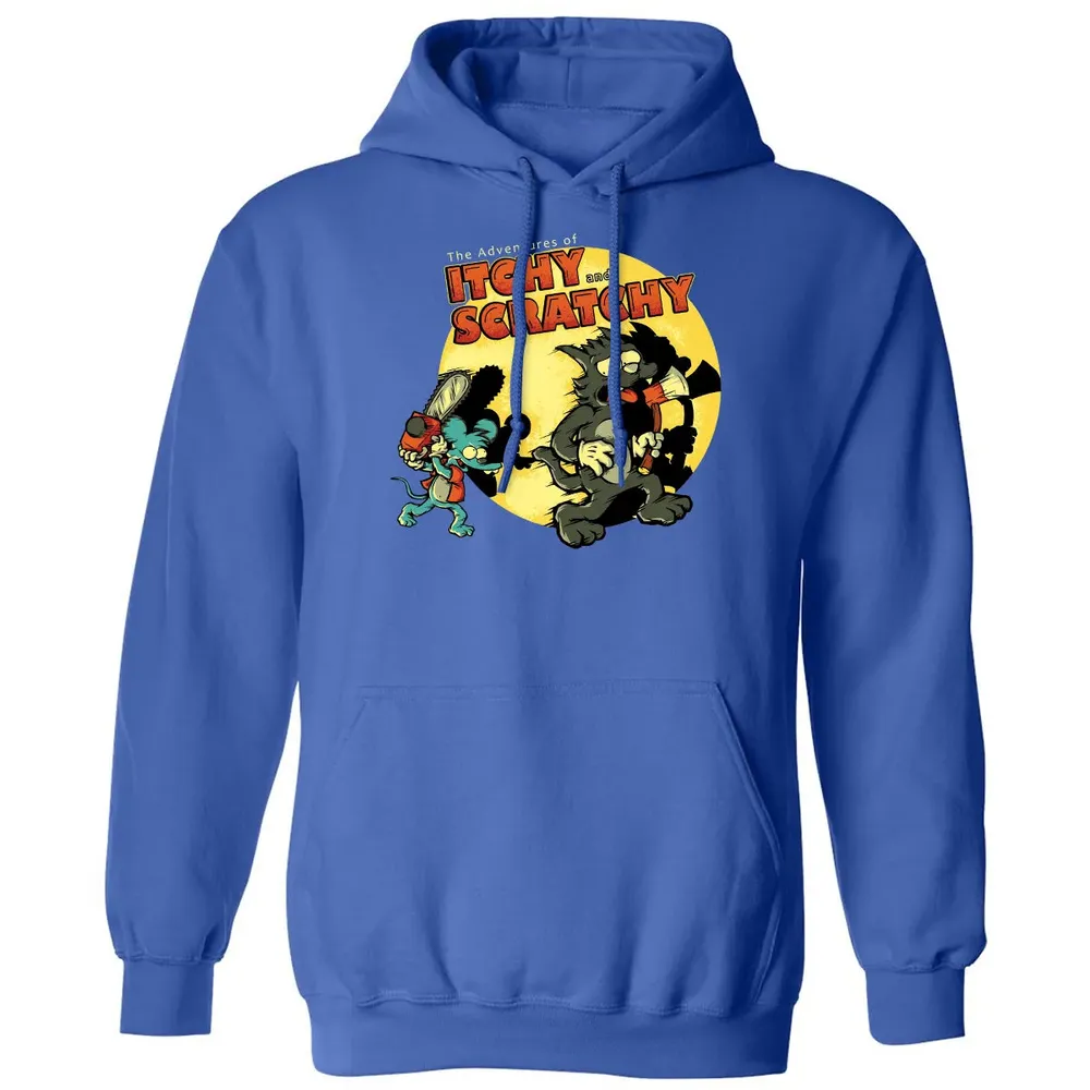 Adventures Of Itchy and Scratchy Classic Unisex Hoodie - 9