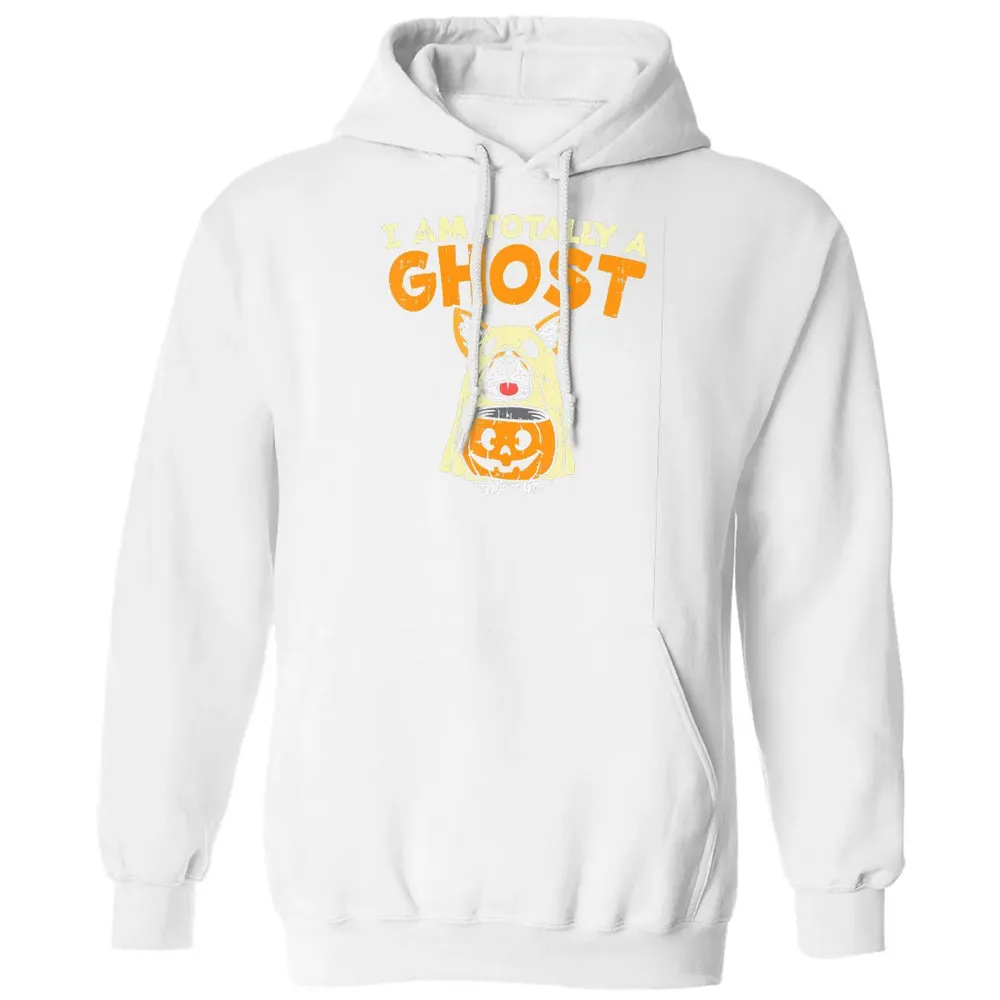 Welsh Corgi Totally Ghost Funny Halloween Costume Dog Owner Classic Unisex Hoodie - 11