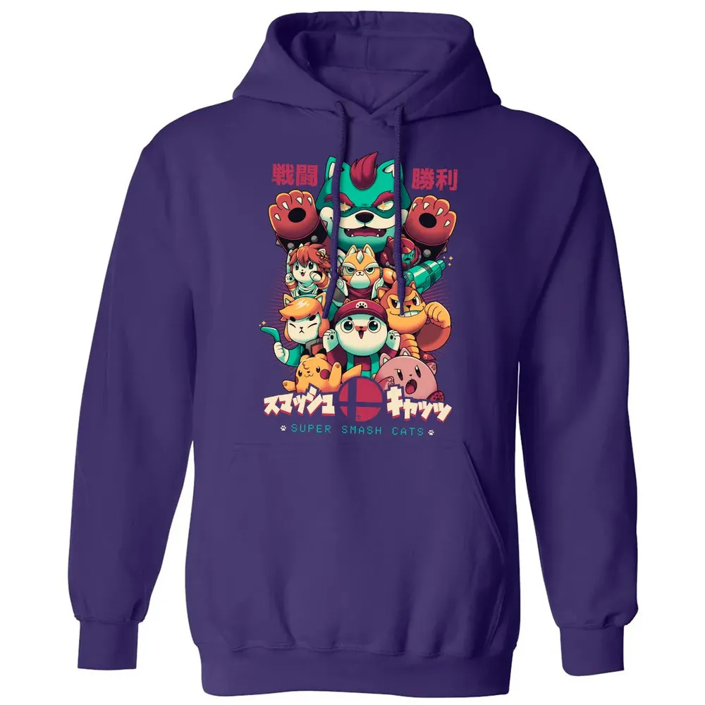 Super Smash Cats Classic Unisex Hoodie - 6