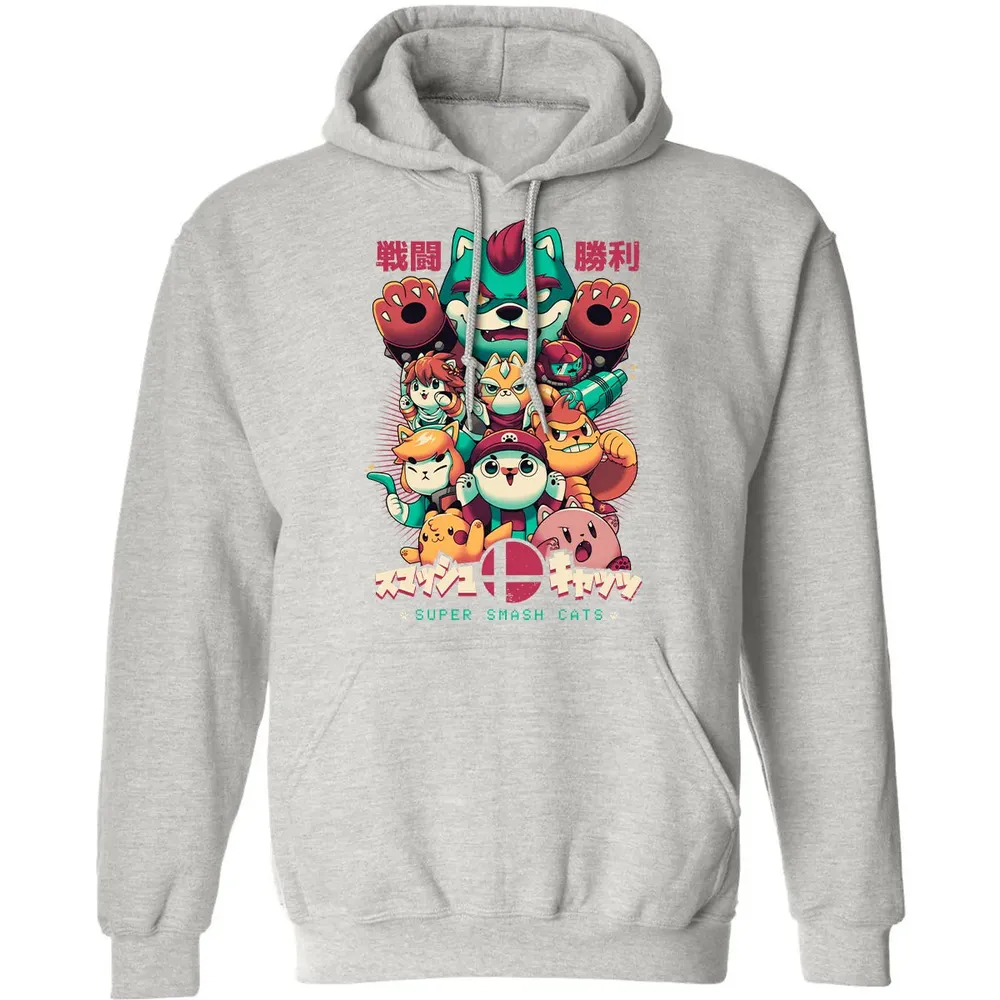 Super Smash Cats Classic Unisex Hoodie - 8