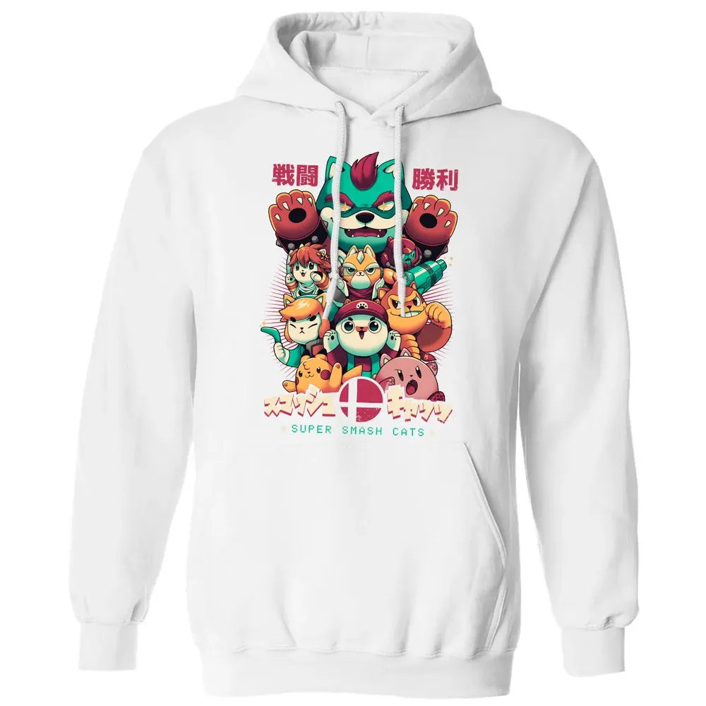 Super Smash Cats Classic Unisex Hoodie - 11