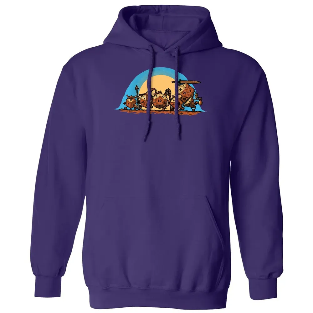The Fellowship Of The Dice Classic Unisex Hoodie - 6