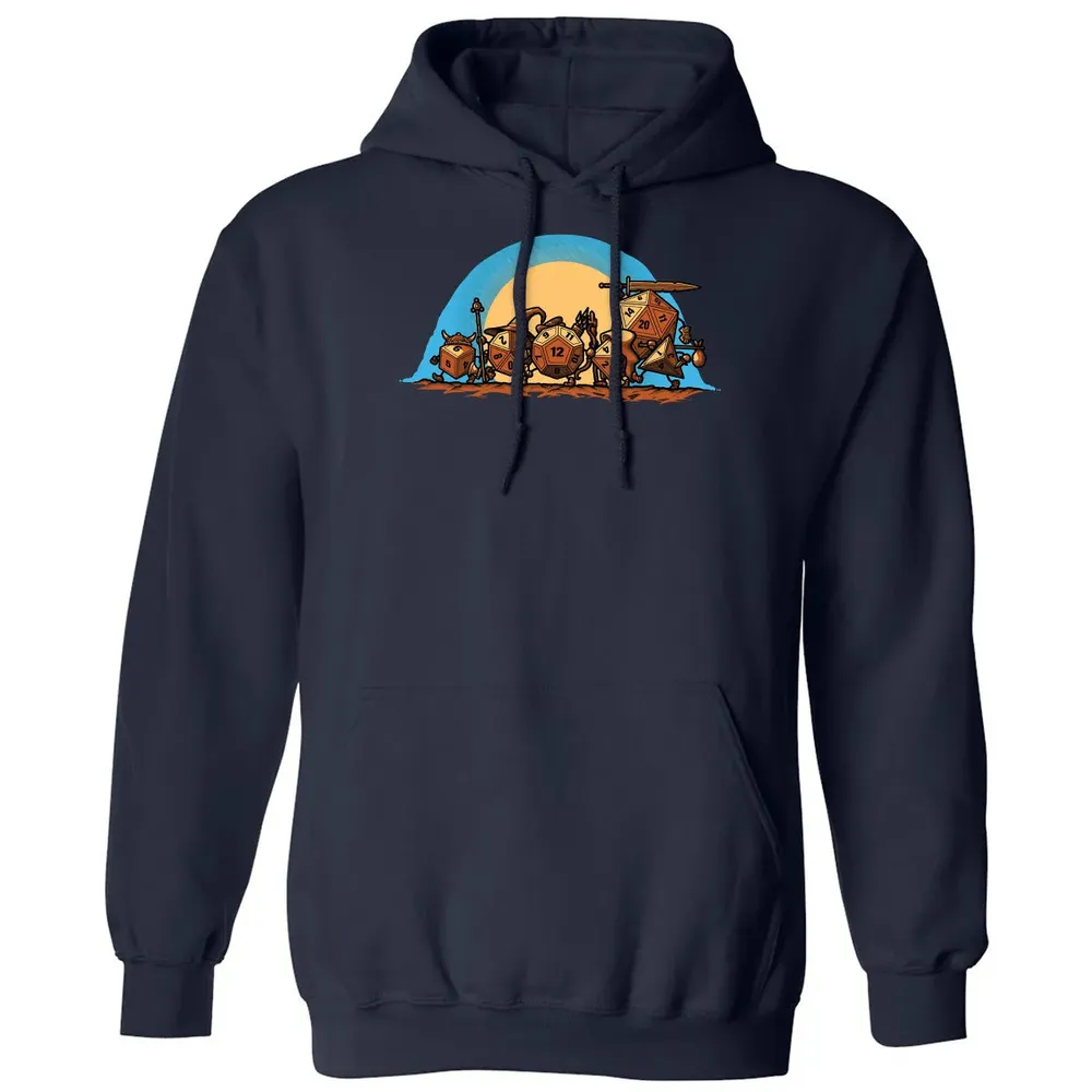 The Fellowship Of The Dice Classic Unisex Hoodie - 2