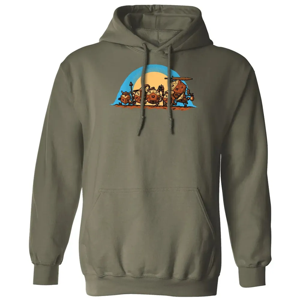 The Fellowship Of The Dice Classic Unisex Hoodie - 4