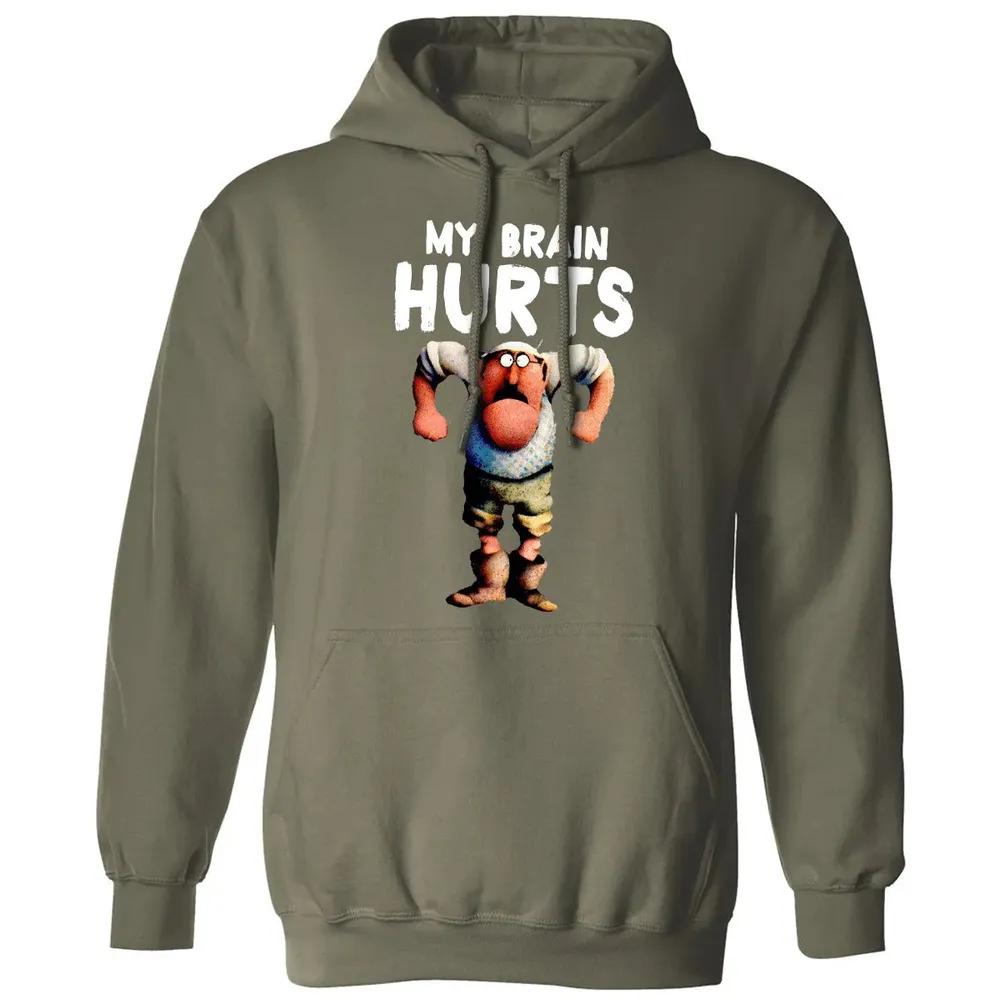 My Brain Hurts Classic Unisex Hoodie - 4