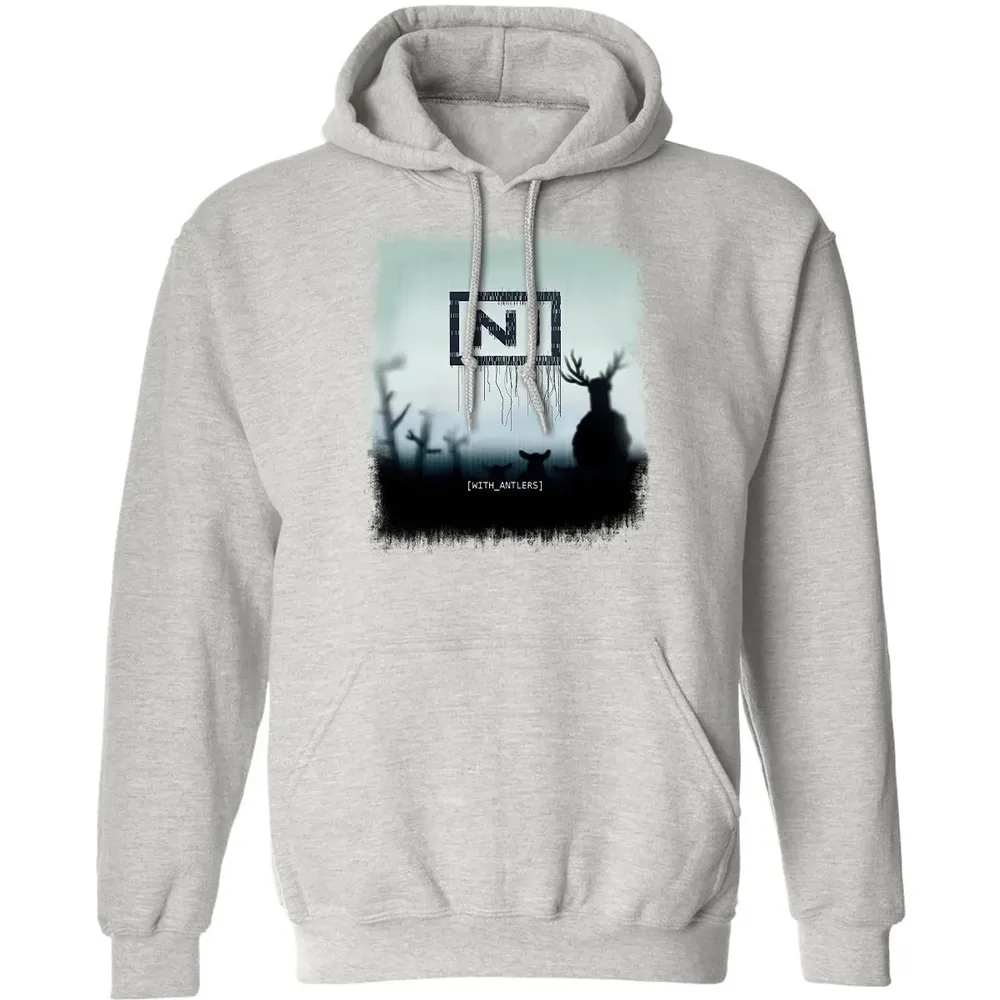 Ni With Antlers Classic Unisex Hoodie - 8