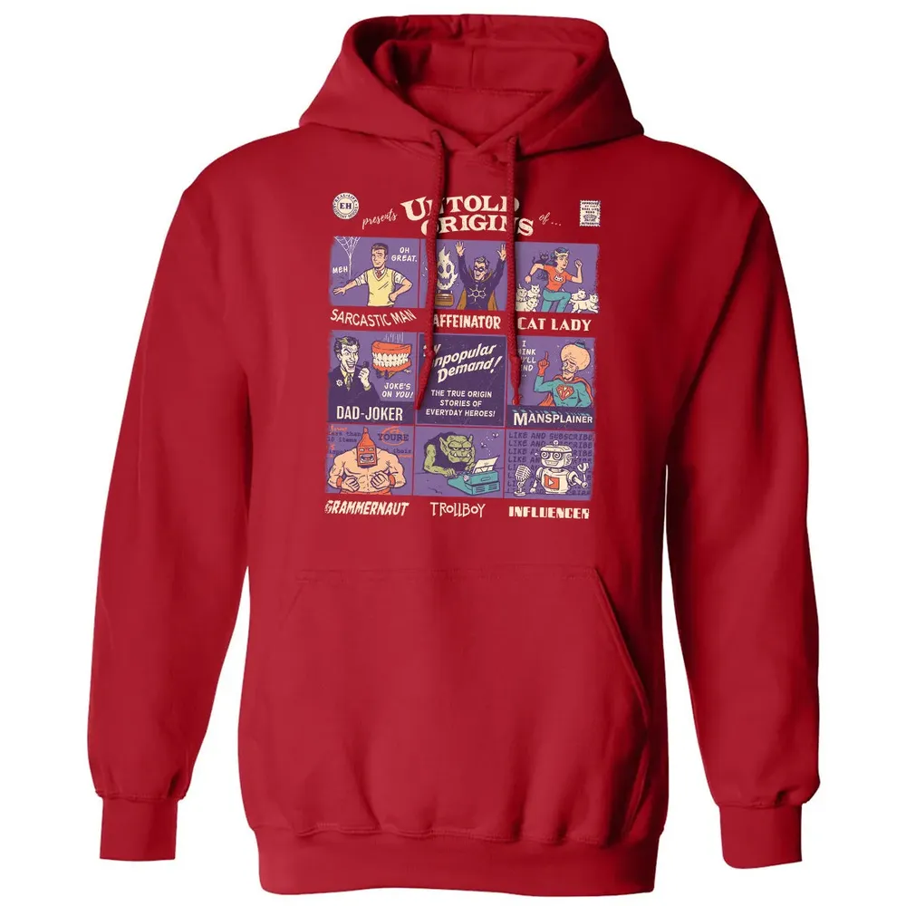 Untold Origins Classic Unisex Hoodie - 5