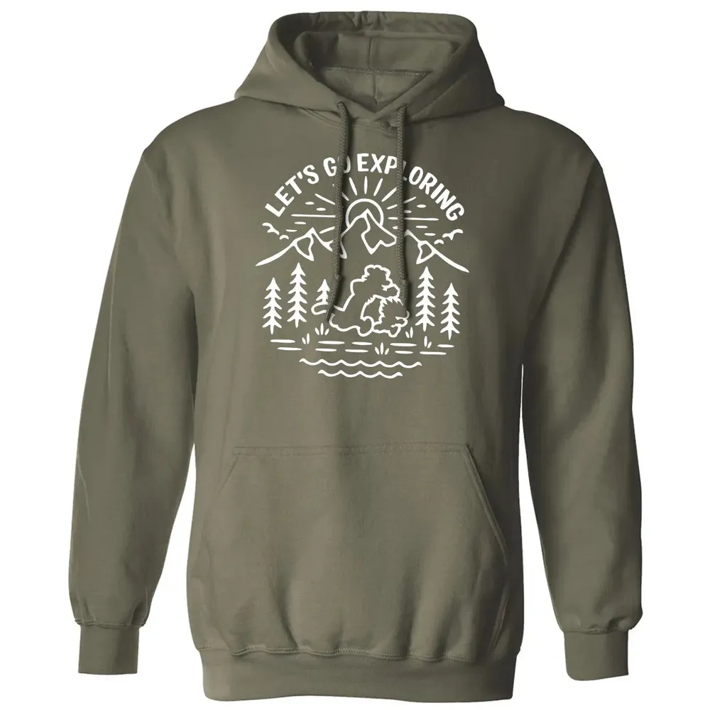 Let's Go Exploring Classic Unisex Hoodie - 4