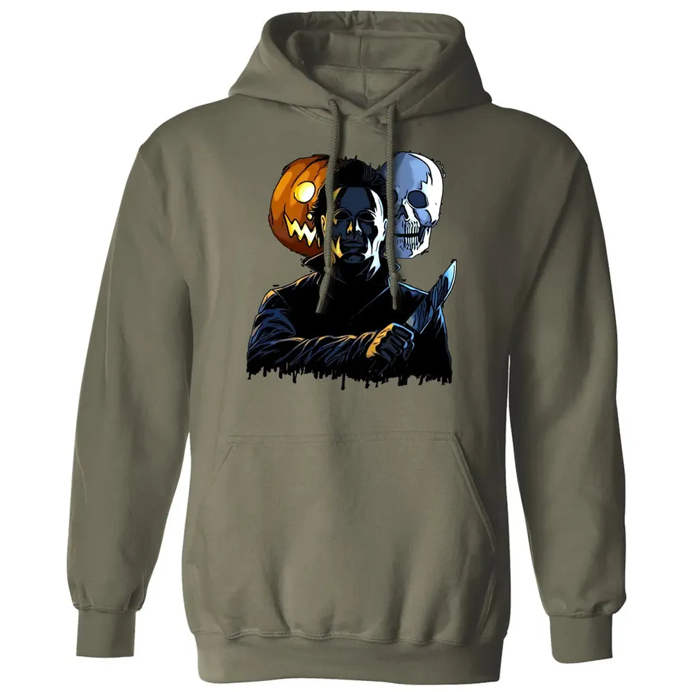 Horror Mask Classic Unisex Hoodie - 4