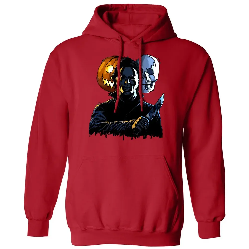 Horror Mask Classic Unisex Hoodie - 5