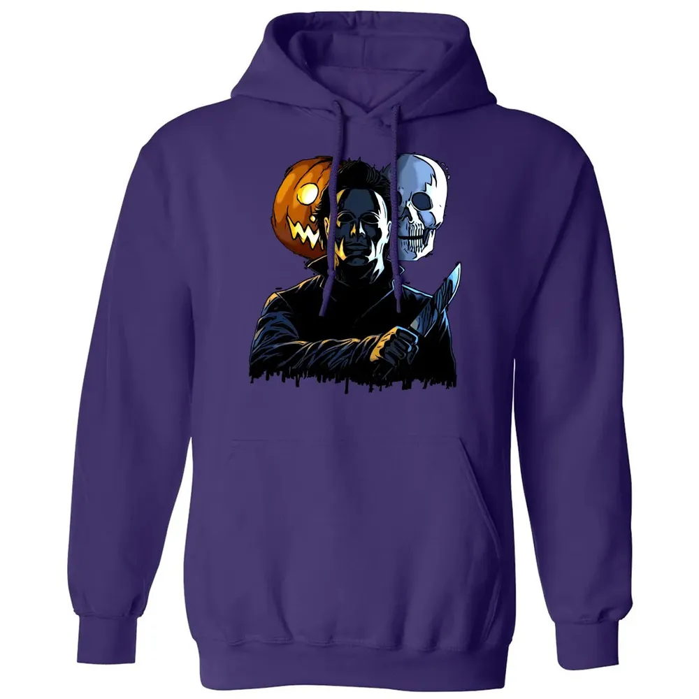 Horror Mask Classic Unisex Hoodie - 6