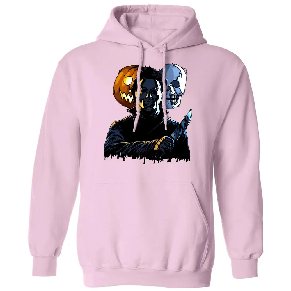 Horror Mask Classic Unisex Hoodie - 3