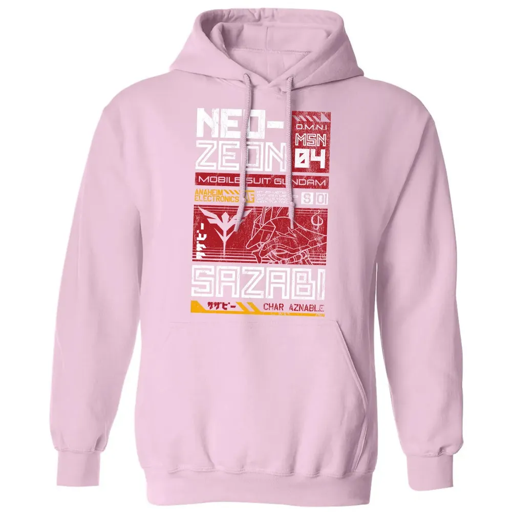 Neo Zeon - Mobile Suit Sazabi Classic Unisex Hoodie - 3