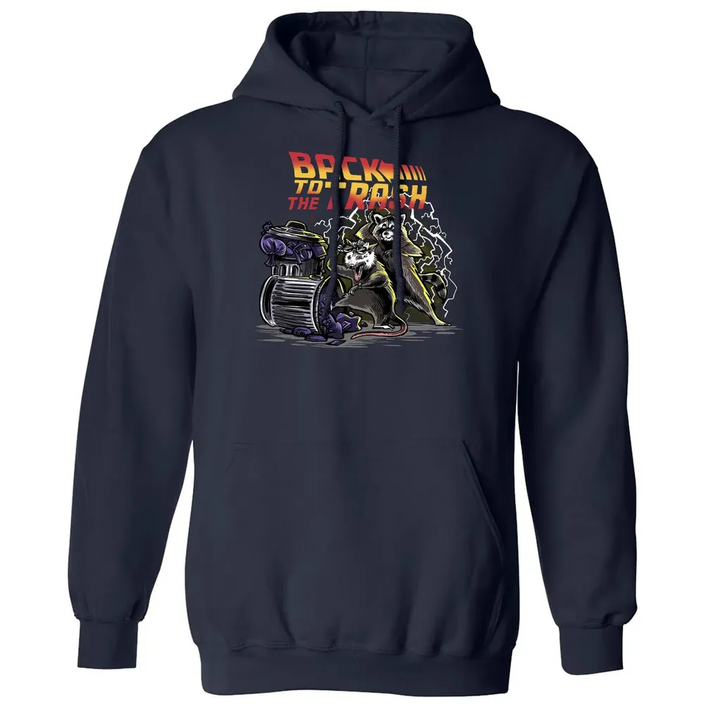 Back To The Trash Classic Unisex Hoodie - 2