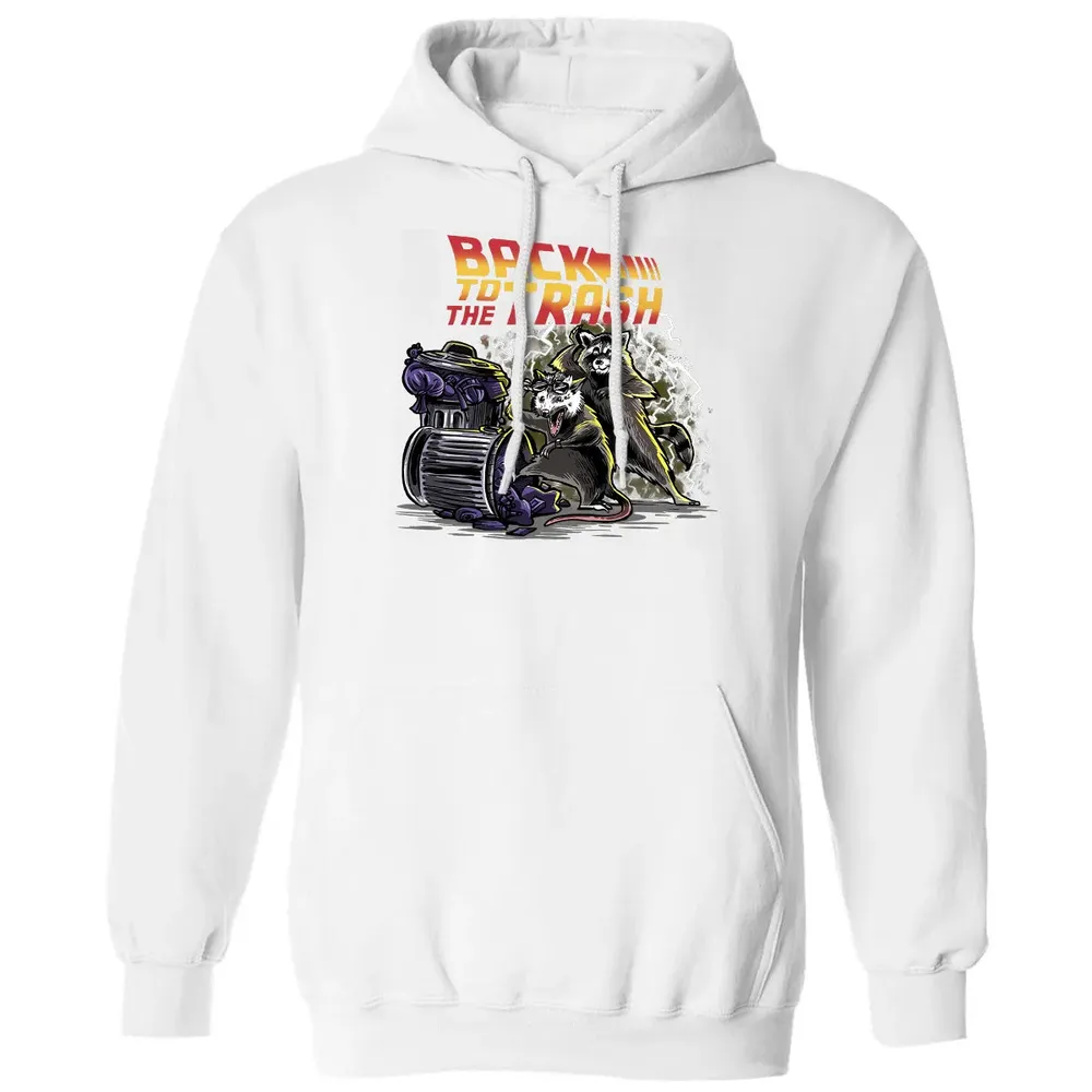 Back To The Trash Classic Unisex Hoodie - 11