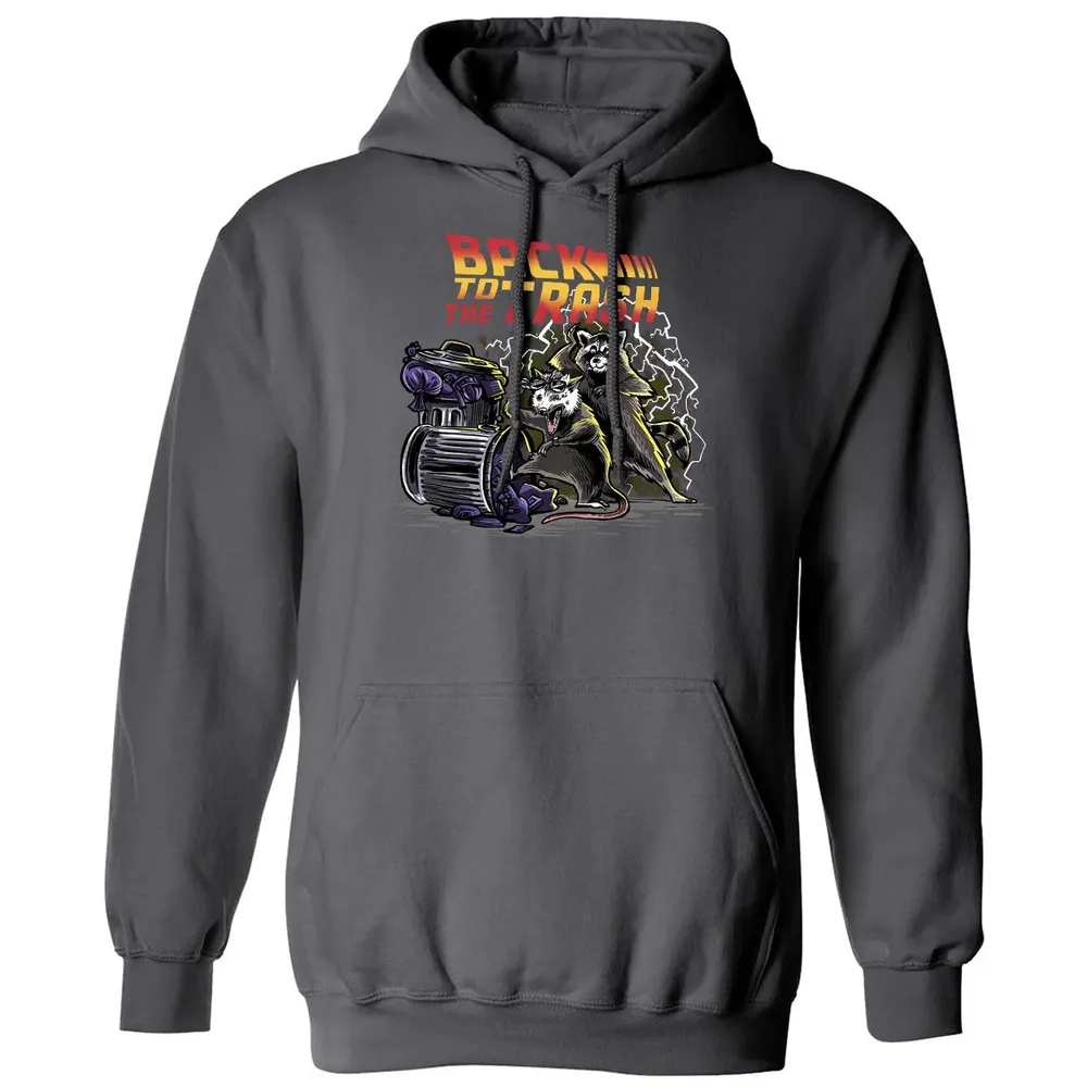 Back To The Trash Classic Unisex Hoodie - 7