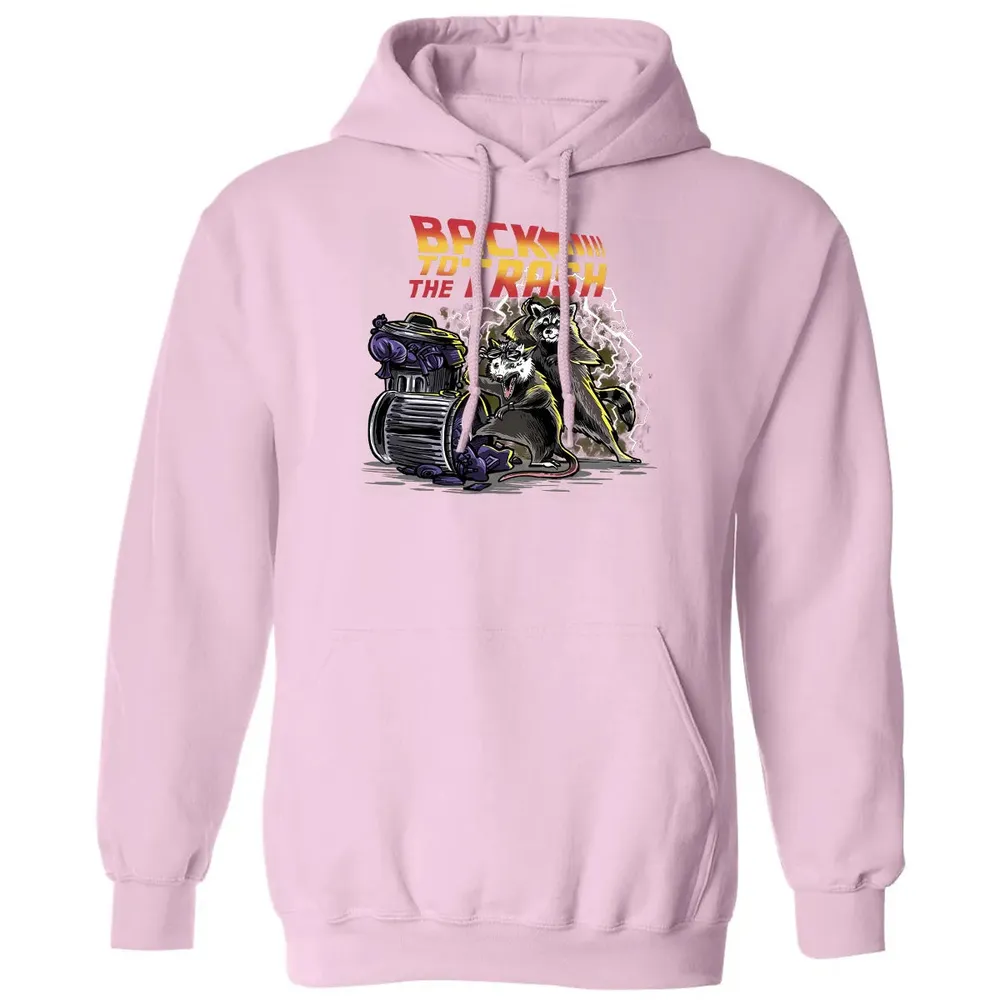 Back To The Trash Classic Unisex Hoodie - 3
