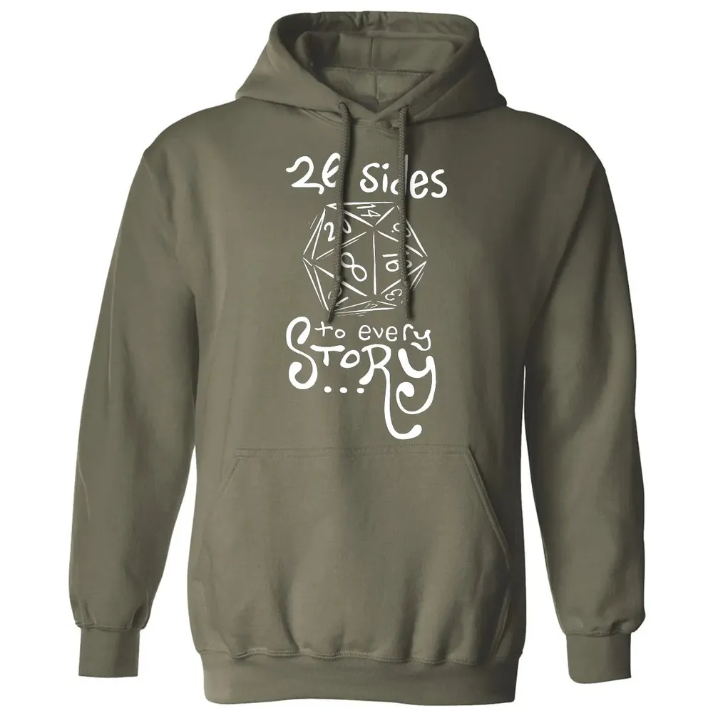 20 Sides to Every Story Classic Unisex Hoodie - 4