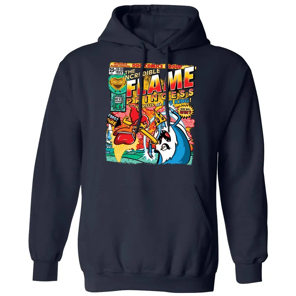 Incredible Flame Princess Classic Unisex Hoodie - 2