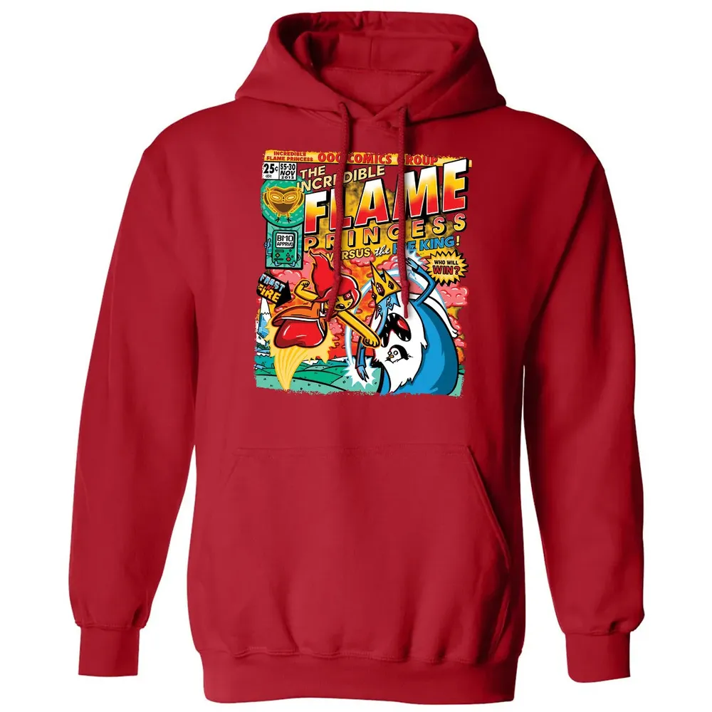 Incredible Flame Princess Classic Unisex Hoodie - 5