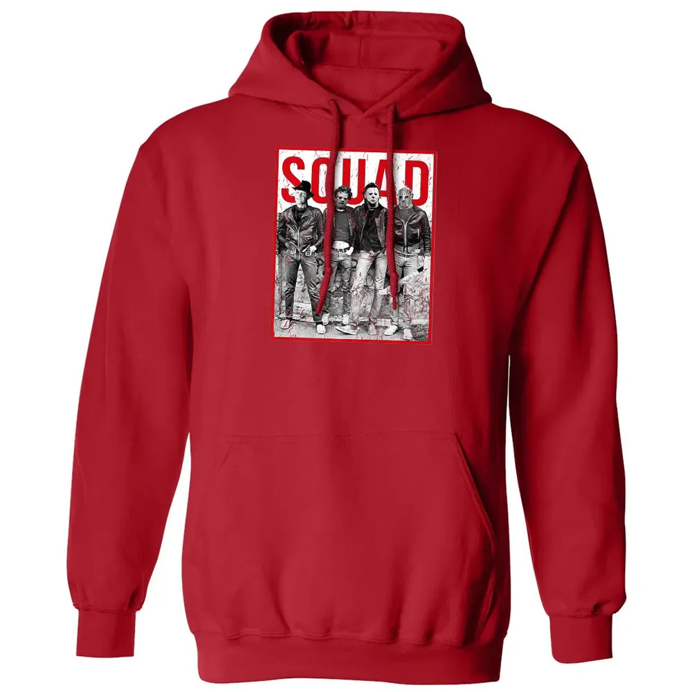 Jason Squad Halloween Horror Funny Scary Distressed Costume Premium Classic Unisex Hoodie - 5