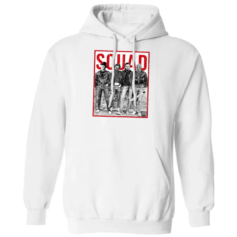 Jason Squad Halloween Horror Funny Scary Distressed Costume Premium Classic Unisex Hoodie - 11