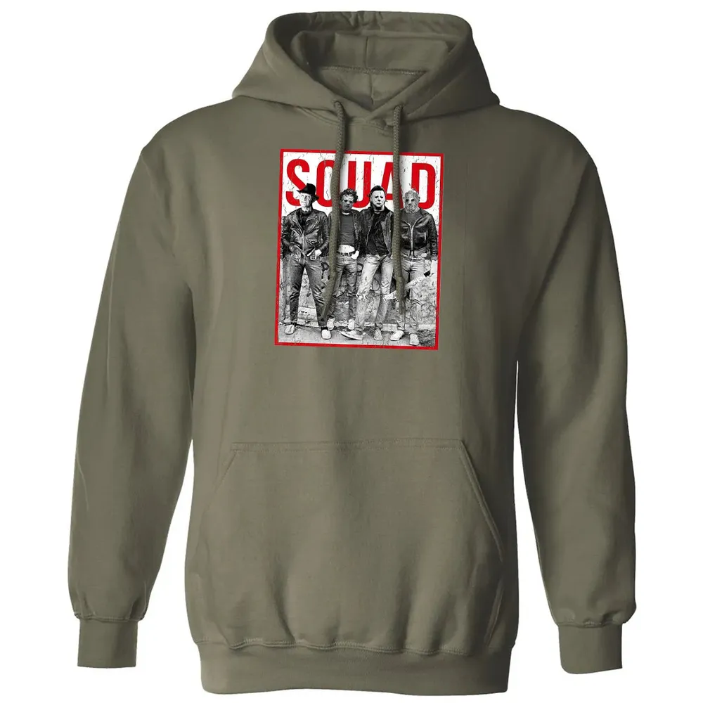 Jason Squad Halloween Horror Funny Scary Distressed Costume Premium Classic Unisex Hoodie - 4