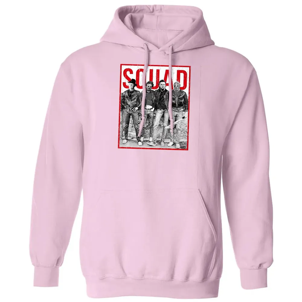 Jason Squad Halloween Horror Funny Scary Distressed Costume Premium Classic Unisex Hoodie - 3