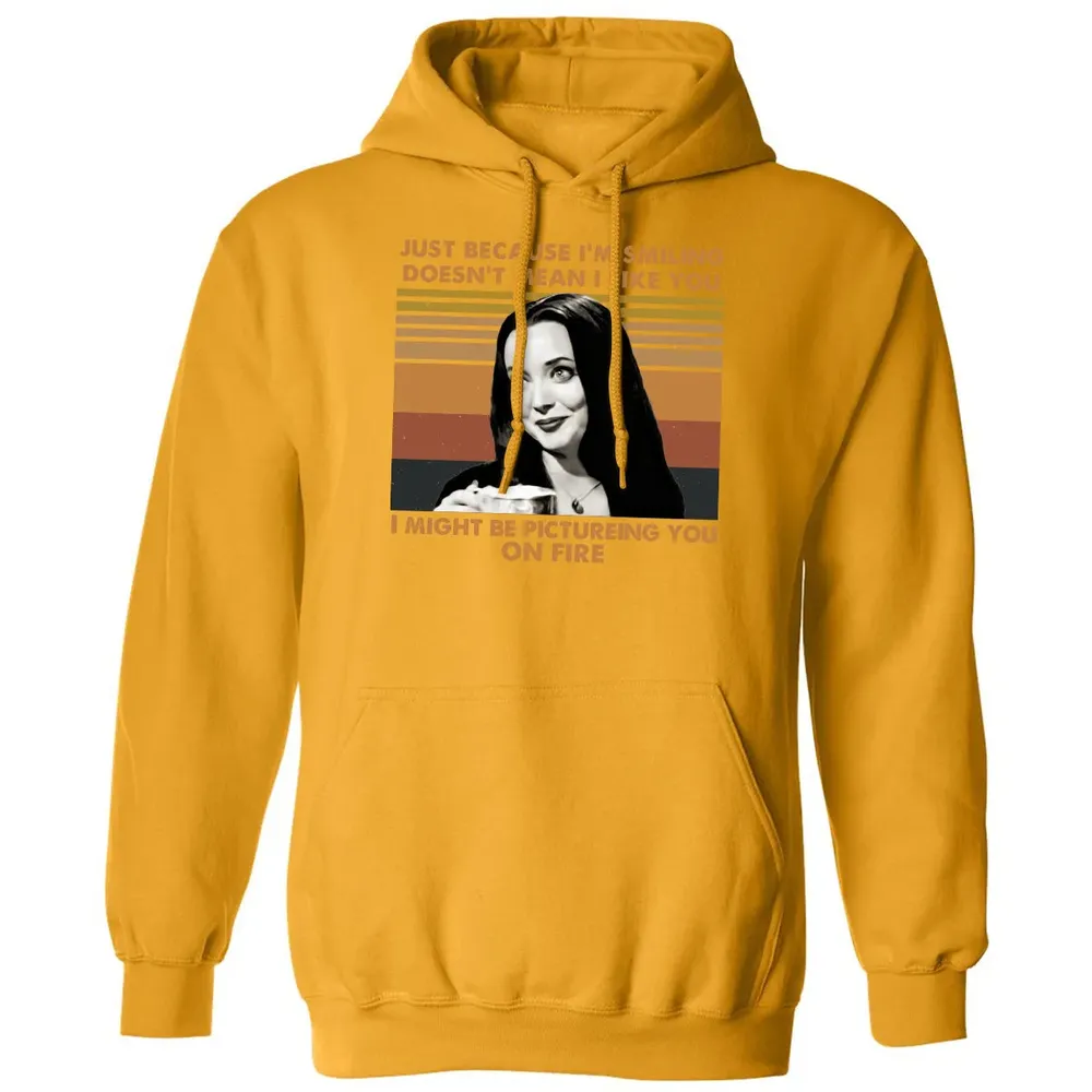 Picturing You On Fire Classic Unisex Hoodie - 12