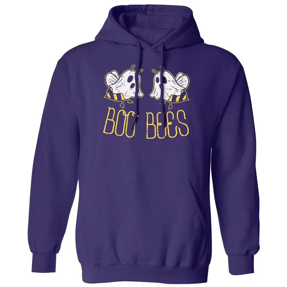 Boo Bees Funny Halloween  Matching Couple Costume For Her Classic Unisex Hoodie - 6