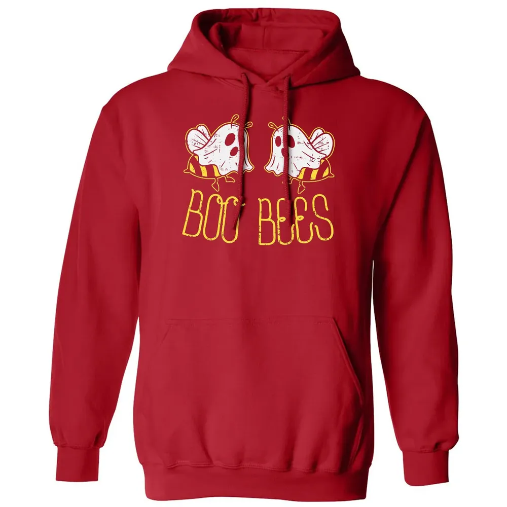 Boo Bees Funny Halloween  Matching Couple Costume For Her Classic Unisex Hoodie - 5