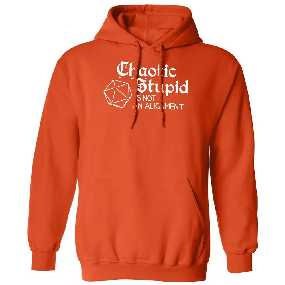 Chaotic Stupid Is Not An Alignment Classic Unisex Hoodie - 10