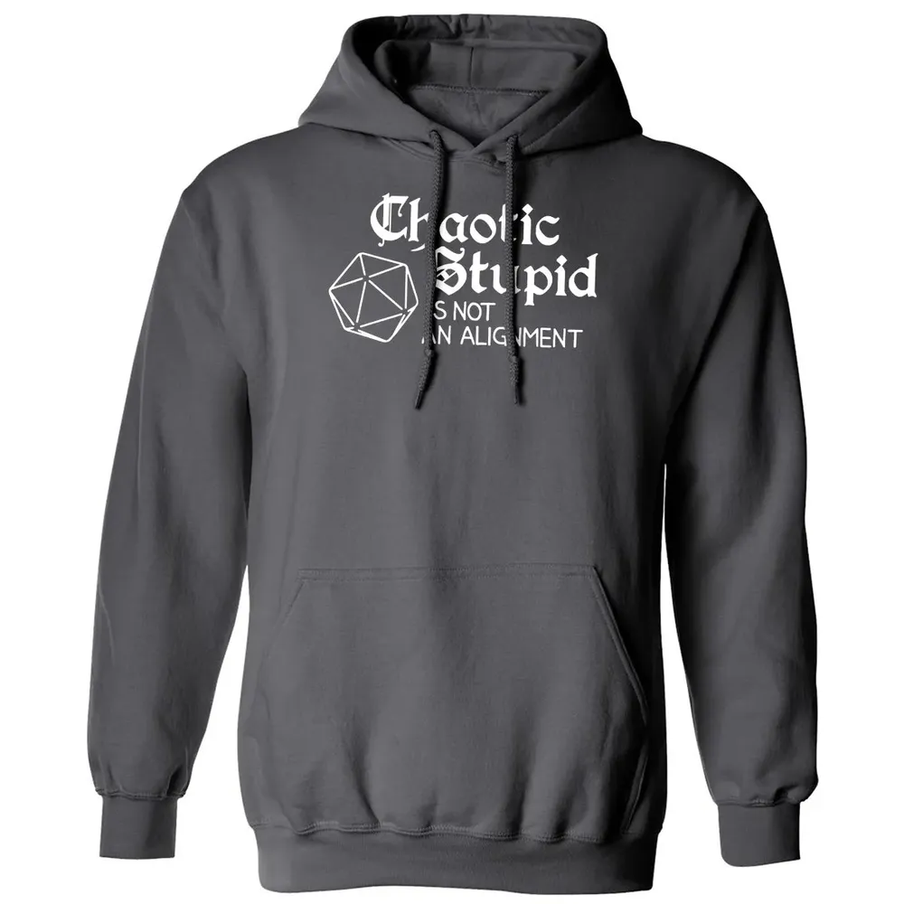 Chaotic Stupid Is Not An Alignment Classic Unisex Hoodie - 7