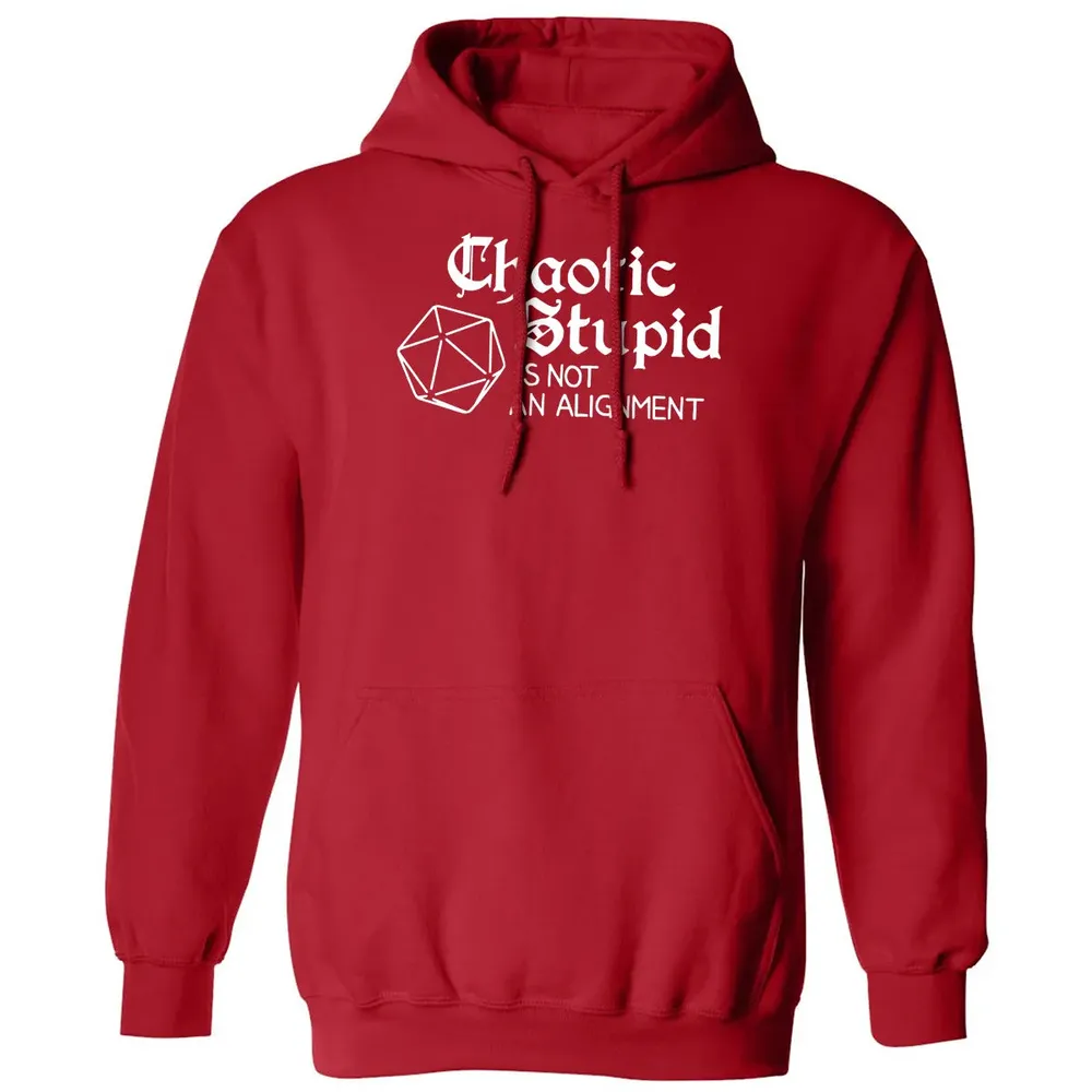 Chaotic Stupid Is Not An Alignment Classic Unisex Hoodie - 5
