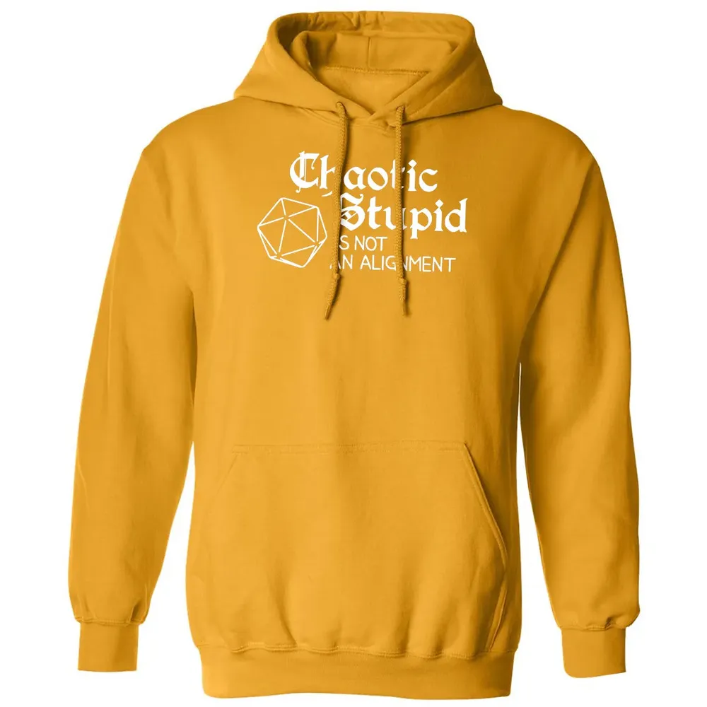 Chaotic Stupid Is Not An Alignment Classic Unisex Hoodie - 12