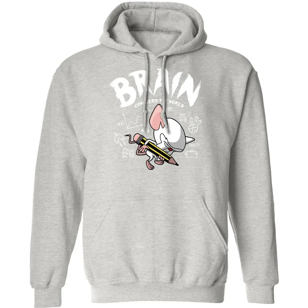 Brain Conquers The World Classic Unisex Hoodie - 8