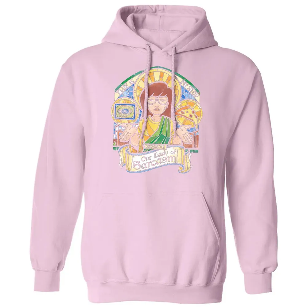 Our Lady Of Sarcasm Classic Unisex Hoodie - 3