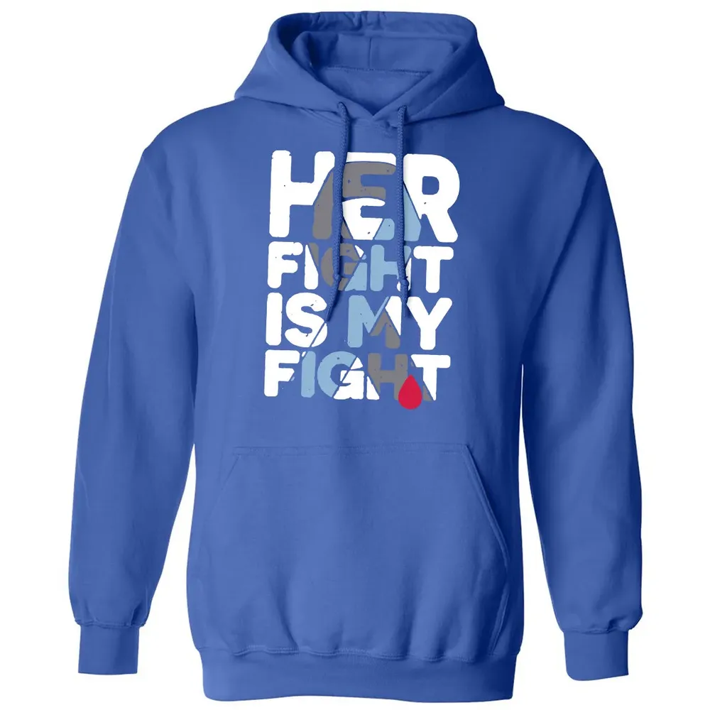 Her Fight is My Fight Classic Unisex Hoodie - 9