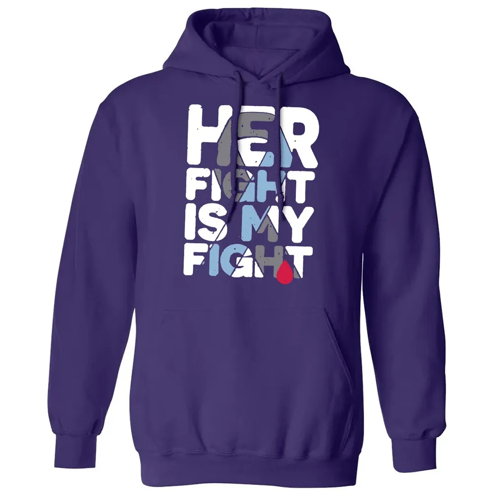 Her Fight is My Fight Classic Unisex Hoodie - 6