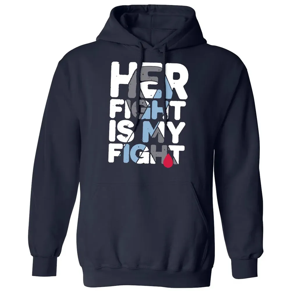 Her Fight is My Fight Classic Unisex Hoodie - 2