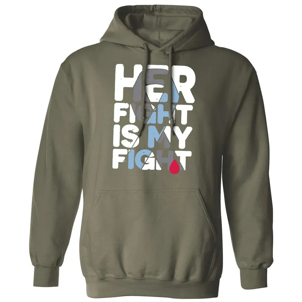 Her Fight is My Fight Classic Unisex Hoodie - 4