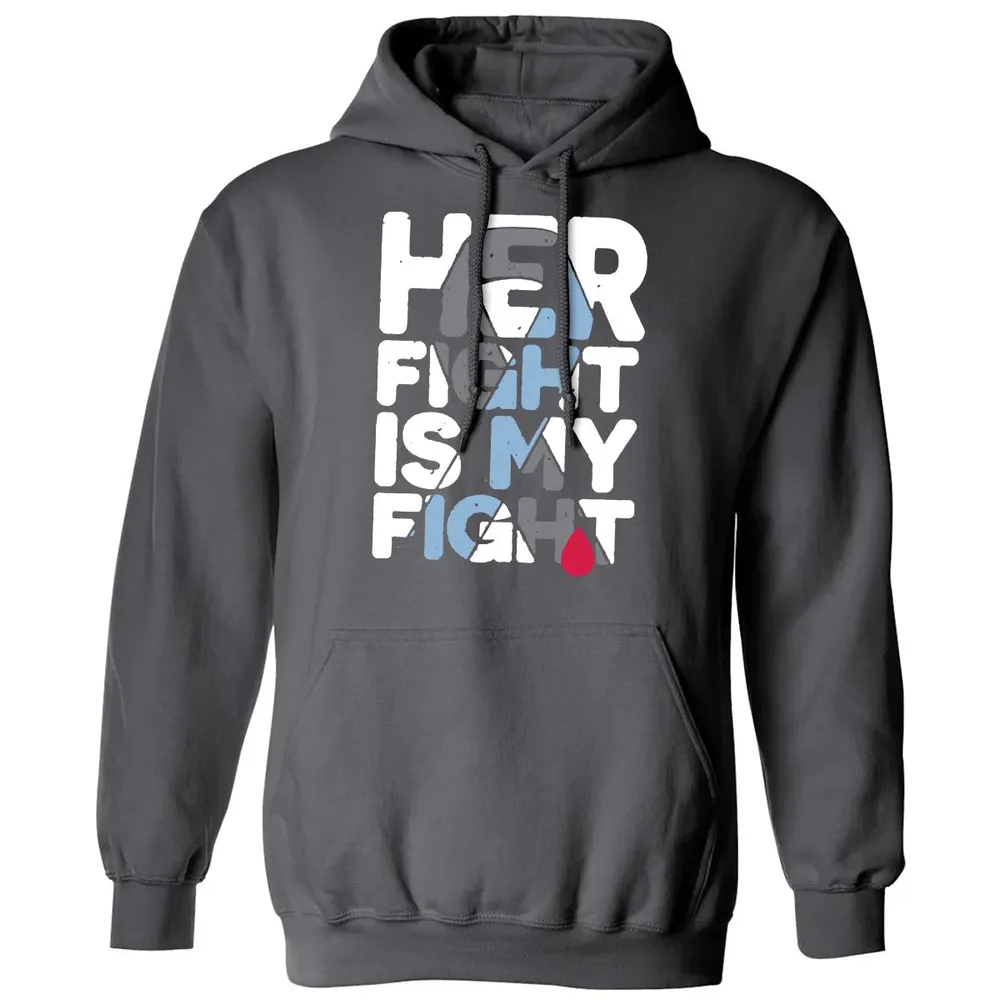 Her Fight is My Fight Classic Unisex Hoodie - 7