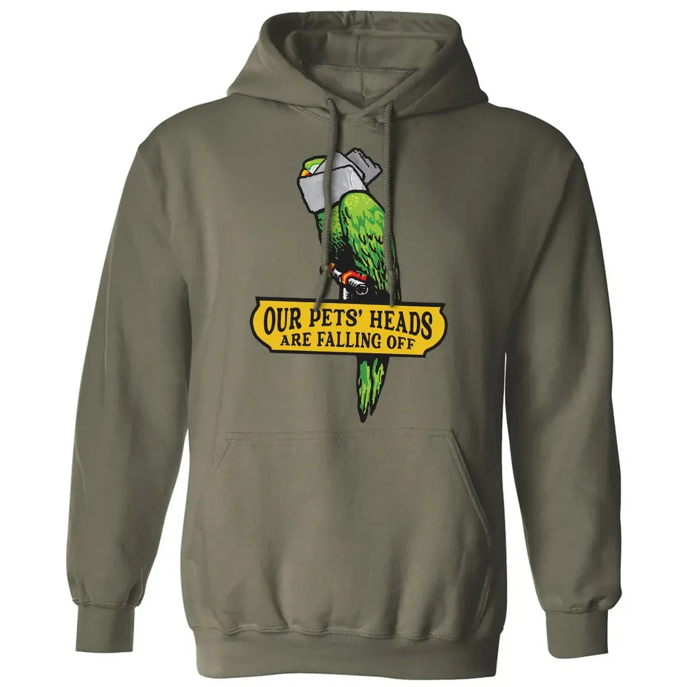 Our Pets Heads Are Falling Off Classic Unisex Hoodie - 4