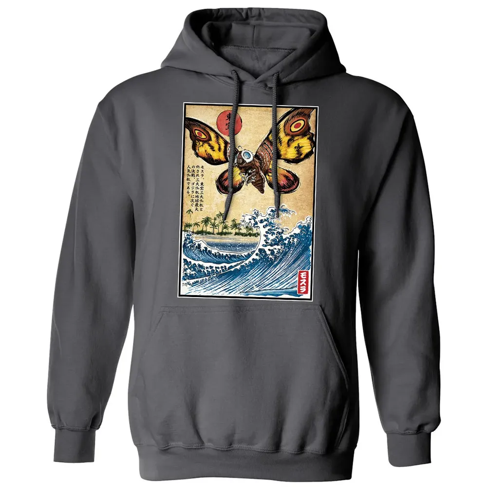 Giant Moth in Japan Classic Unisex Hoodie - 7