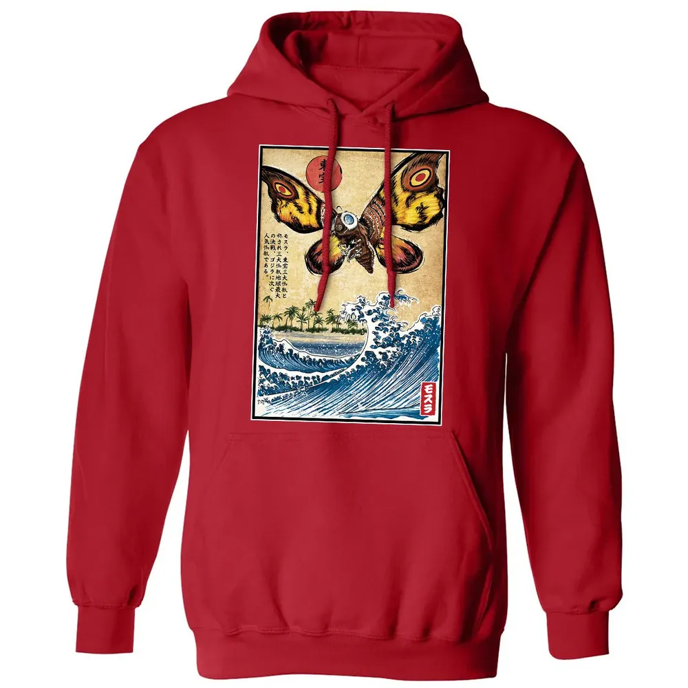 Giant Moth in Japan Classic Unisex Hoodie - 5
